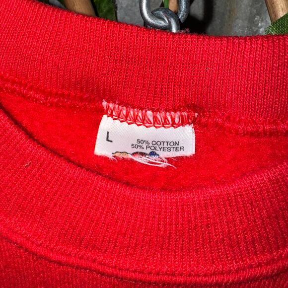 Vintage Y2K San Francisco NFL 49ers helmet 1980s sweatshirt - Picture 3 of 4